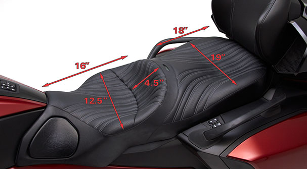 Spyder RT Dual 2020-25 Saddle - Image 3