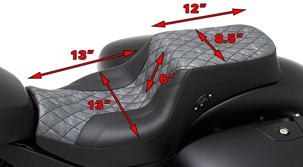 2020-25 Challenger, Pursuit, Power Plus -Widow Maker Saddle - Image 5