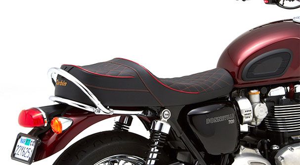 Bonneville T100 2021-25 Classic Gunfighter & Lady Saddle - Image 2