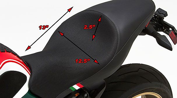 Monster 1200/S 2017-22, Monster 821 17-20 Gunfighter Saddle - Image 3