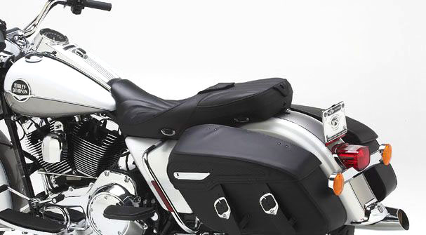 2009-26 Dual Touring Saddle for HD Road King - Image 2