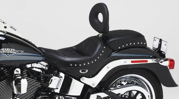 2010-17 Fat Boy Softail Classic Solo & Pillion Saddle - Image 2