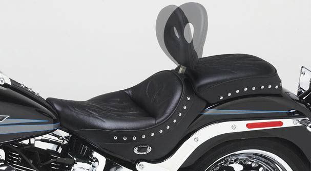 2010-17 Fat Boy Softail Classic Solo & Pillion Saddle - Image 3