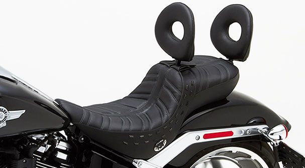 2010-17 Fat Boy Softail Dual Tour Sadle - Image 4