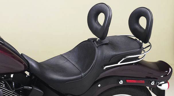 2007 Fat Boy Softail Dual Touring Saddle - Image 2