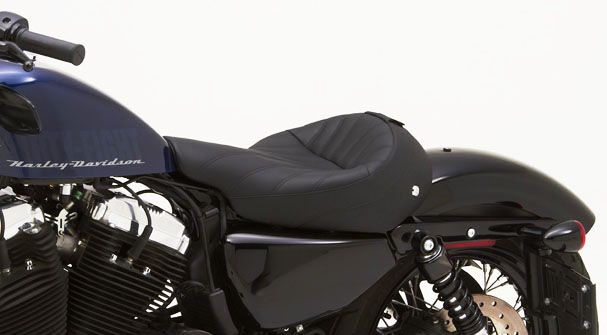 Classic Solo Saddle for 2010-22 Sportster 48 & 72 - Image 4
