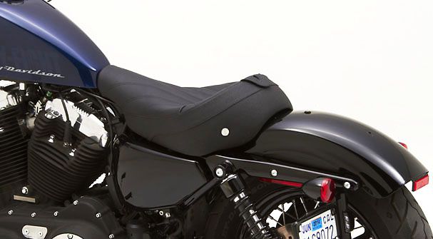 Classic Solo Saddle for 2010-22 Sportster 48 & 72 - Image 2