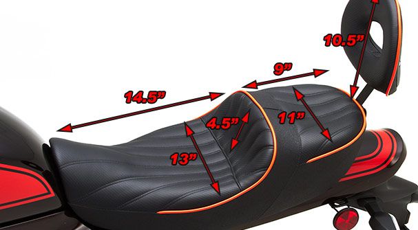 Z 900RS 2018-26 Gunfighter & Lady Saddle - Image 4